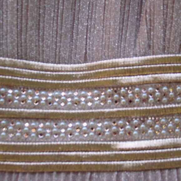 Mac Duggal 30700 Womens Shimmering Pleated A Line Gown Dress Pockets - Picture 9 of 16